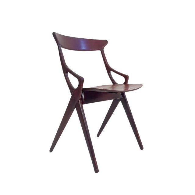 Dining Chairs by Arne Hovmand-Olsen for Mogens Kold, 1959, Set of 4 For Sale