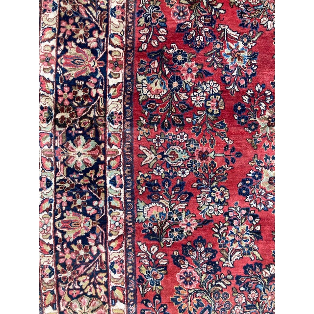 Vintage Sarouk Rug, 1920s For Sale - Image 13 of 18