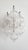 White Vintage Tulipan Flush Mount by J. T. Kalmar, 1960s For Sale - Image 8 of 8