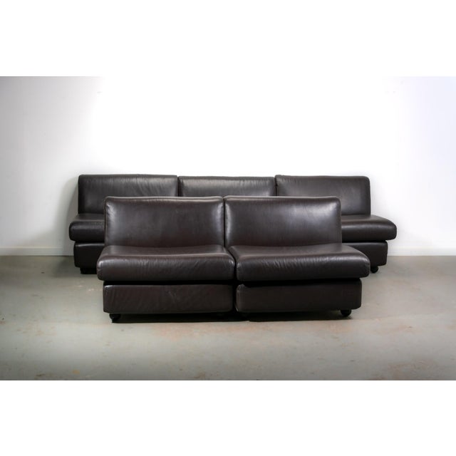 Amanta Modular Sofa by Mario Bellini for B&B Italia, 1978, Set of 5 For Sale - Image 6 of 18