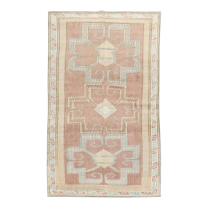 Mid 20th Century Zabihi Collection Mauve Scatter Rug