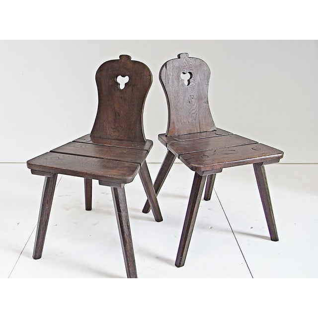 Alfons Garden Table with Chairs in Massive Oak, 1970s, Set of 3 For Sale - Image 15 of 18