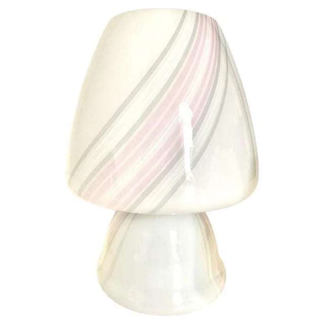 Murano Glass Mushroom Lamps, Italy, 1970s, Set of 3 For Sale - Image 4 of 11