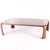 Rare Japanese coffee table produced by Tendo Mokko. Two exotic woods were used to create this table, resulting in two...