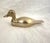 Mid-Century Modern Vintage Solid Brass Duck For Sale - Image 3 of 5