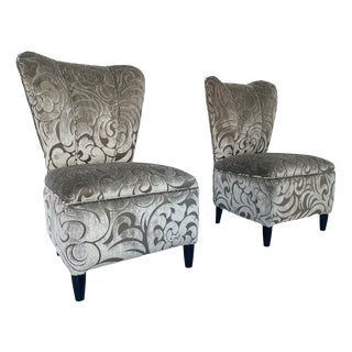 Vintage Bedroom Armchairs, 1960, Set of 2 For Sale