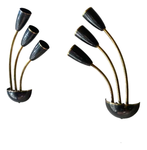 Wall Lights attributed to Stilnovo, Italy, 1955, Set of 2