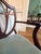 Set of 4 Vintage Hepplewhite/Georgian Style Shield-Back Arm Dining Chairs With Classic Wheat Detail For Sale - Image 6 of 7