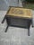 Mid 20th C Pressed Raised Brass Pub/Tavern Scene Firewood Kindling Storage Box on Stand For Sale - Image 16 of 17
