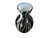 1970s 1978 Signed Foster Mid-Century Modern Black & White Cased Art Glass Vase For Sale - Image 5 of 11