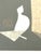 Mid Century Kaoru Kawano "Doves and Girl" Monochrome Woodblock Print - Pencil Cursive Signed For Sale In Miami - Image 6 of 13