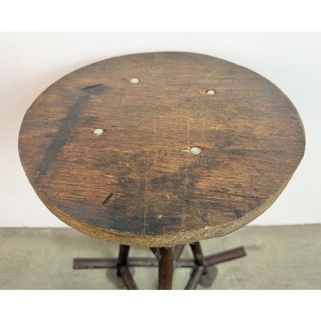 Industrial Workshop Stool, 1960s For Sale - Image 18 of 18
