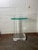 Mid-Century Modern Mid-Century Modern Lucite and Glass Drink or Side Table by Les Prismatiques For Sale - Image 3 of 10