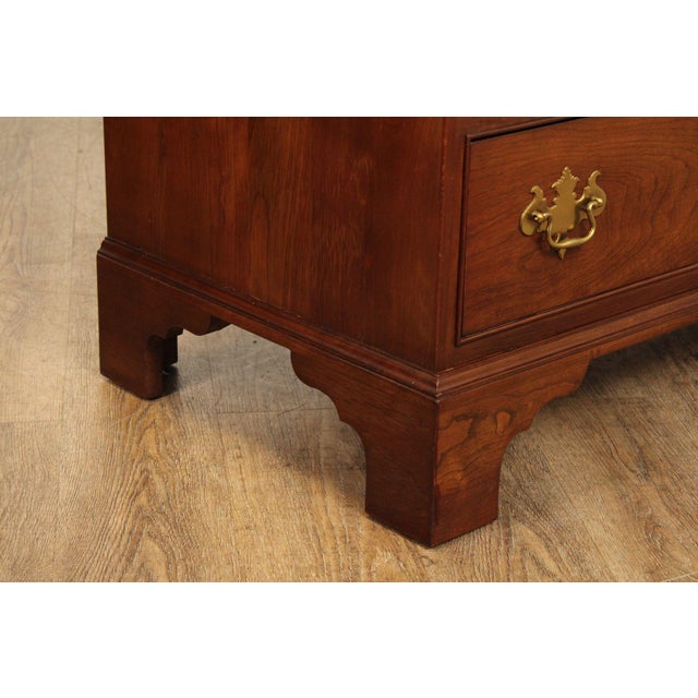 Stickley Chippendale Style Cherry Dresser For Sale - Image 12 of 18