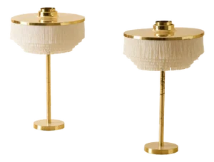 Model B-138 Brass Table Lamps by Hans-Agne Jakobsson, 1960s, Set of 2