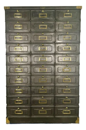 Mid 20th Century French Strafor Flap Cabinet