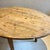 Antique French Provincial Oval Side Table in Ash Wood, 1870 For Sale - Image 10 of 11