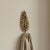 Far Pavilions Antique Brass Leaf Wall Hook | Tropical Gold Nature Inspired Coat Hanger | Boho Bathroom Towel Peg | Unique Metal Entryway Storage Hardware For Sale - Image 4 of 4