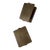 Paul Ferrante Brass Flip Sconces 2 For Sale