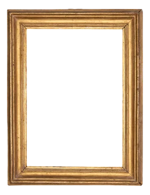Gold Leaf Gilt Frame by Salvator Rosa, 1600s