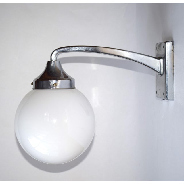 1920s Art Nouveau Wall Lamp in the style of Adolf Loos, 1920s For Sale - Image 5 of 8