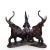 Hollywood Regency Bronze Glass Top Elephant Dining Table For Sale - Image 3 of 7