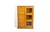 Vintage English Filing Cabinet with Roll-Top and Glass Cabinets For Sale - Image 11 of 11