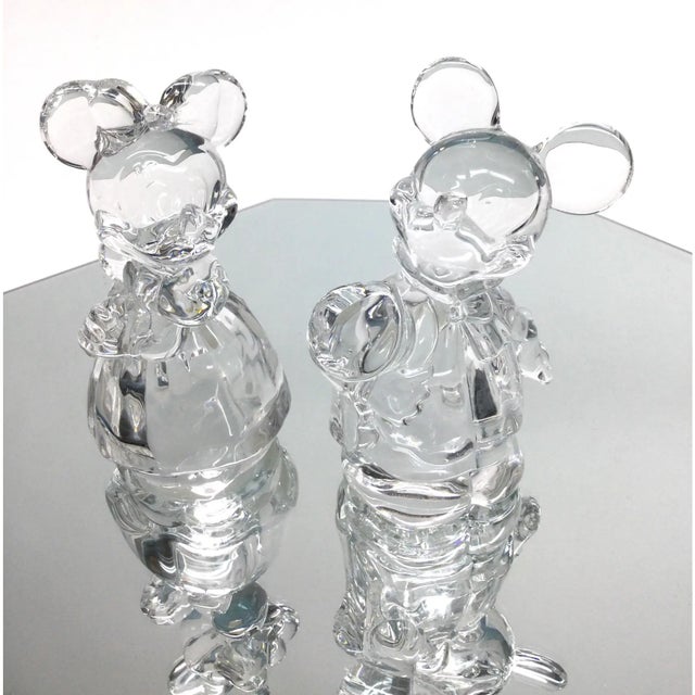 Glass Lenox Crystal Salt and Pepper Shakers For Sale - Image 7 of 12