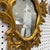 Pair Vintage Mid Century Italian Florentine Gold Gilt Wall Mirrors Sconce Style For Sale - Image 9 of 12