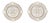 Slane Round Cross Clip on Earrings, Sterling Silver, Length .75 In. For Sale