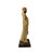 Natural Cypress Wood Root Carved Artistic Happy Buddha Figure For Sale In San Francisco - Image 6 of 7