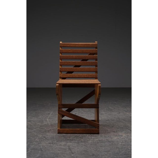 Architectural Accent Chair, 1960s For Sale - Image 14 of 18