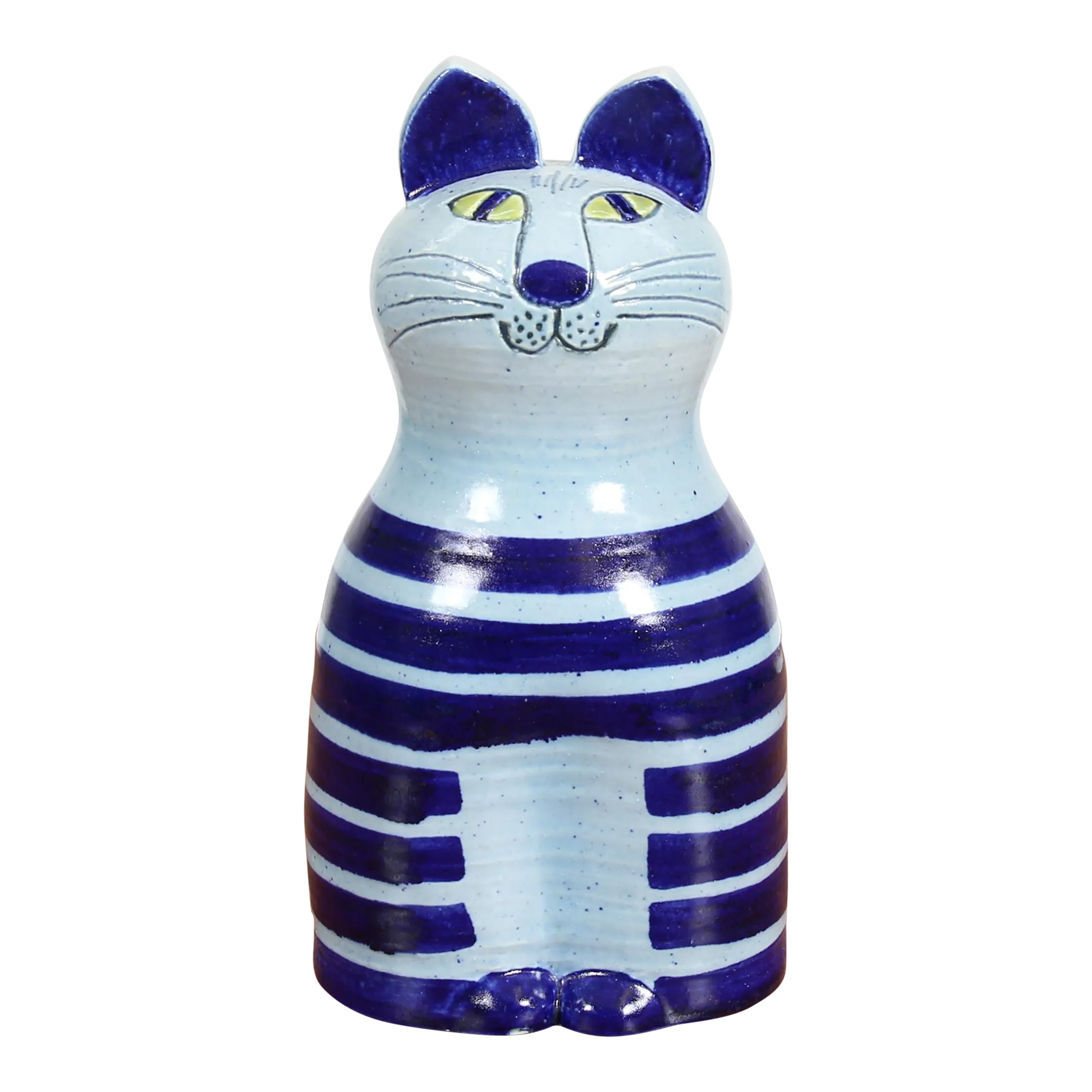 Large and Rare Lisa Larson Tripp Trapp Trull Cat Gustavsberg