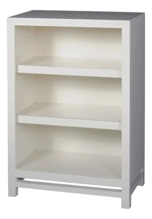 Mabel Wooden Bookcase With Adjustable Shelving - White