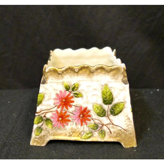 Antique Continental Porcelain Planter For Sale In New York - Image 6 of 12