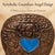 Aura Angel Wings Turquoise Heart Keepsake Cremation Urn Metal Antique Copper Finish For Sale - Image 6 of 9