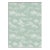 Cumulus Cloud Tibetan Hand-Knotted Wool Area Rug by Kevin Francis in Mint Green 8 x 10 For Sale