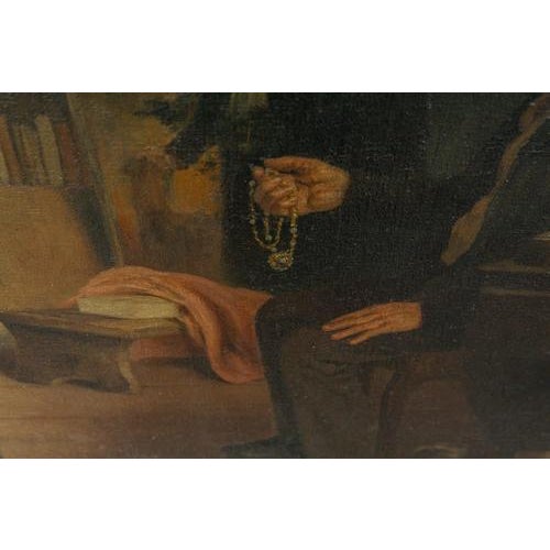 Gottfried Bachem, Collector in His Room, 1896, Oil Painting, Framed For Sale - Image 8 of 18