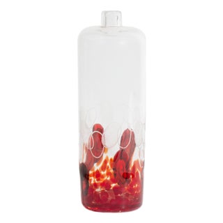 Peter Pelzel 2004 Murano Art Glass Vase For Sale
