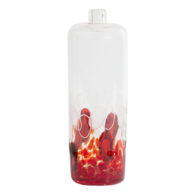 Peter Pelzel 2004 Murano Art Glass Vase For Sale