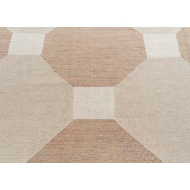 Turkish Kilim Oriental Handmade Flatweave 9'6" x 12'1" #20327 For Sale - Image 4 of 8