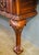 Alfonso Marina Spanish Colonial Mahogany Console With Carved Claw Feet 20th Century For Sale - Image 11 of 13