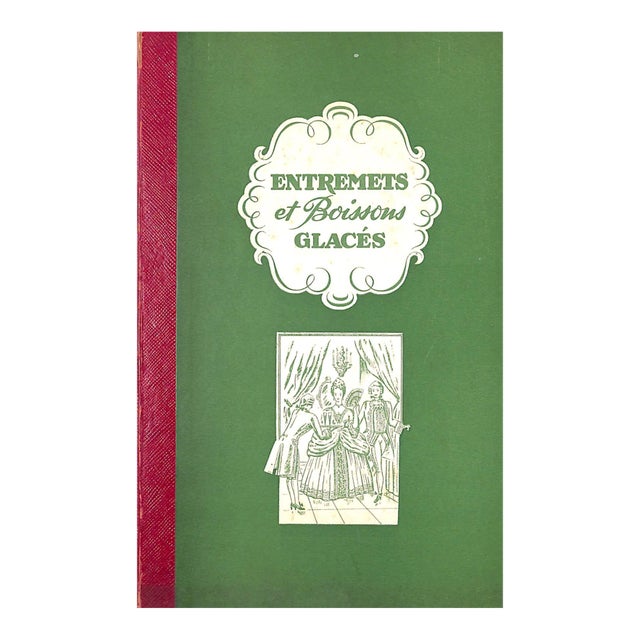 "Entremets Et Boissons Glaces" 1930 Lespine, G. Dumont For Sale
