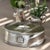 An authentic, heavy vintage hotel silver-plated oval platter cover dome lid from the historic The Shelburne Hotel on the...