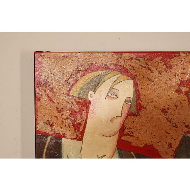 2000 - 2009 Andrei Protsouk Hand-Embellished Artist Proof Print, 'Scratch' For Sale - Image 5 of 18