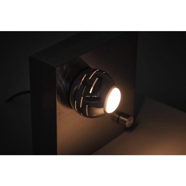 Gold Table Lamp Mod. 14096 by Angelo Lelii for Arredoluce, Italy, 1970 For Sale - Image 8 of 13