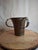Antique Russian Imperial Copper Netilat Yadayim Cup 3 Handle Judaica Moscow Mark For Sale - Image 10 of 18