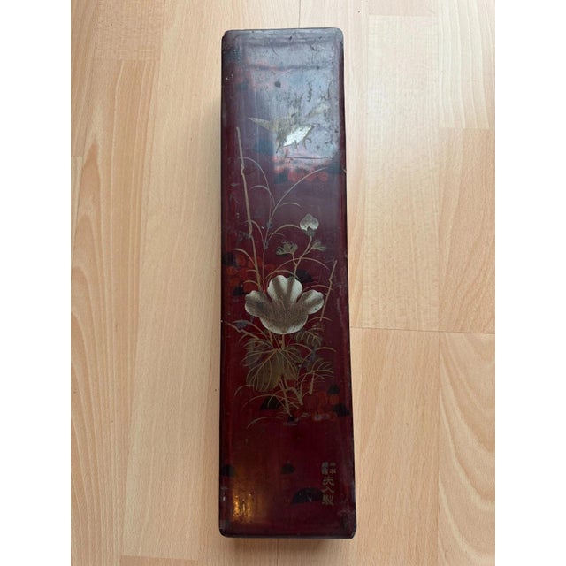 Antique Meiji Japanese Lacquer Box For Sale - Image 13 of 13