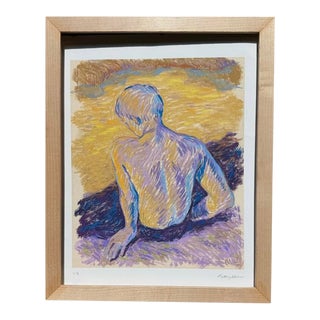 Contemporary Post-Impressionist Maliar Artist’s Print, Sold Out Ed of 30, Framed For Sale