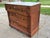 19th Century American Flame Mahogany Veneer Marble Top Commode Chest For Sale - Image 16 of 18